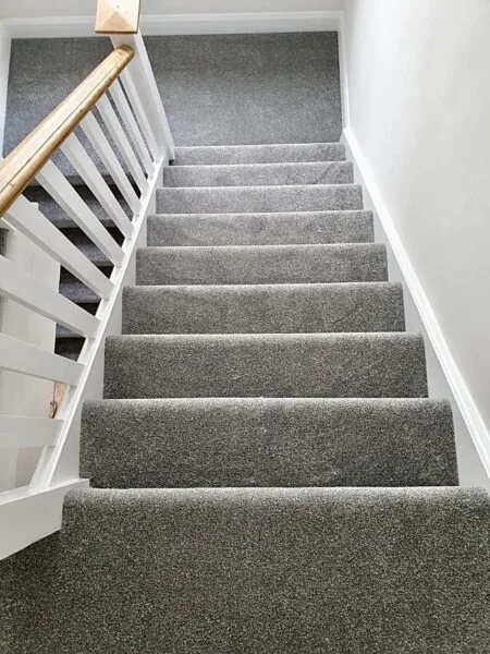 Stair carpet installation in Knoxville